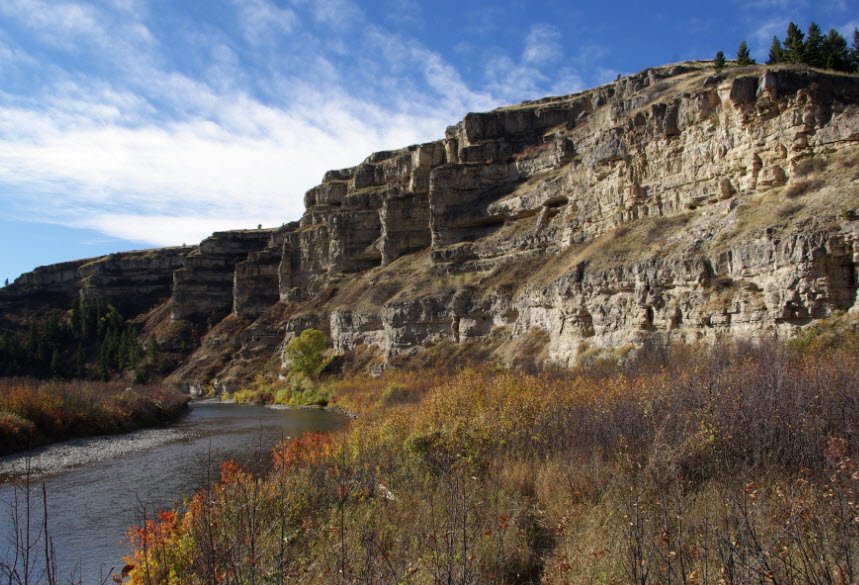 Sluice Boxes State Park, Montana, USA
